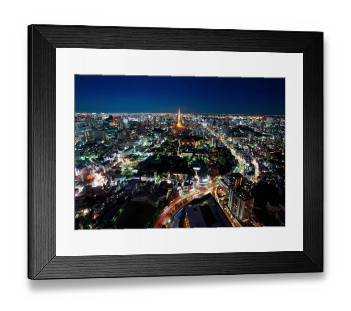 Framed Print : Tokyo city at night tokyo tower Framed Print : Tokyo city at night tokyo tower