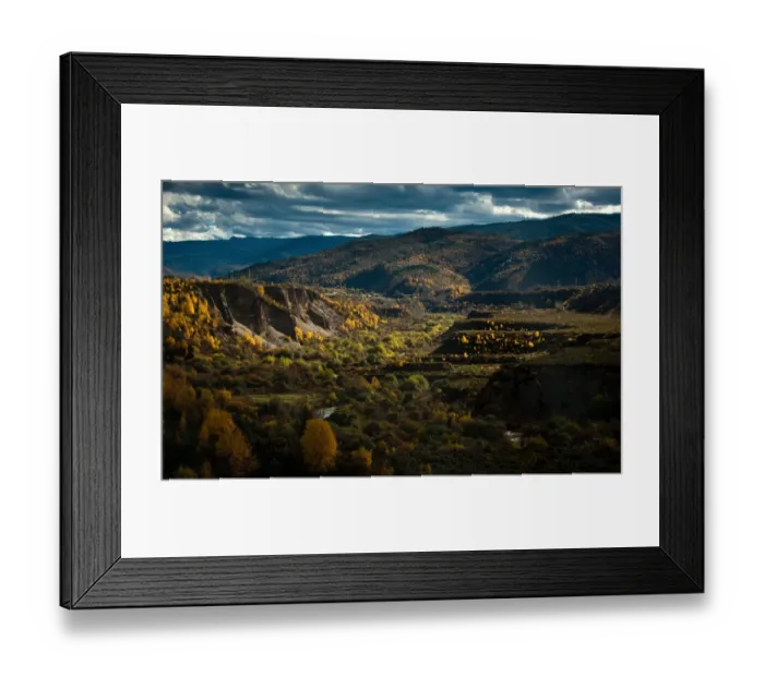 Framed Print : Natural valley in china Framed Print : Natural valley in china