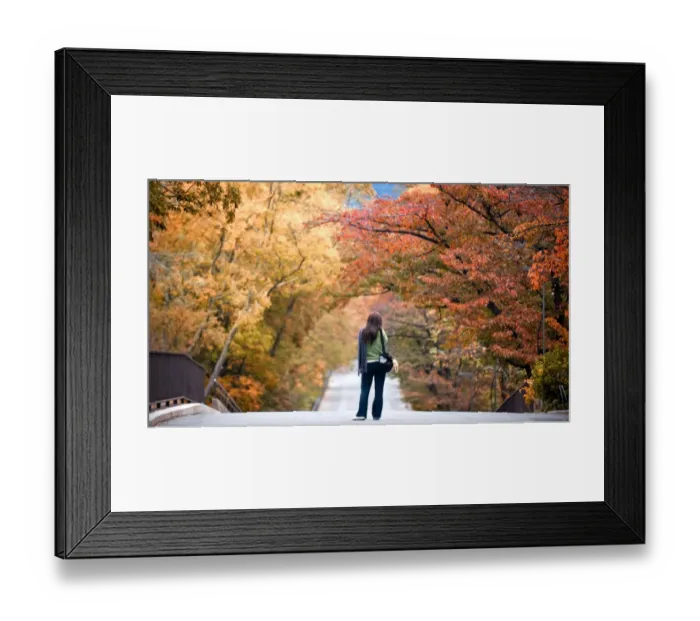 Framed Print : Woman taking photo Framed Print : Woman taking photo