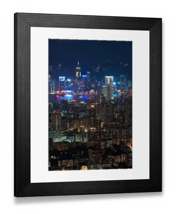 Framed Print : Hongkong cityscape Framed Print : Hongkong cityscape