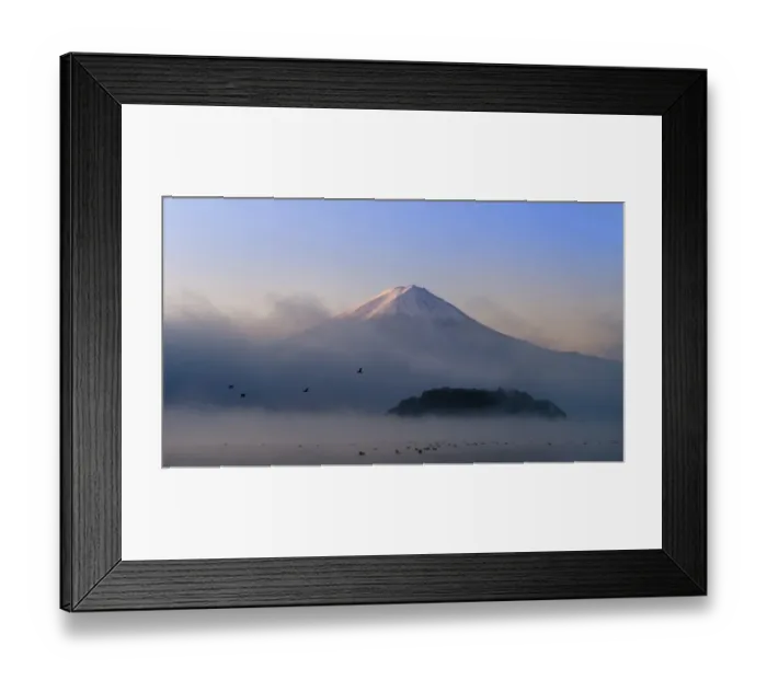 Framed Print : Mountain Fujiyama from kawaguchi lake Framed Print : Mountain Fujiyama from kawaguchi lake