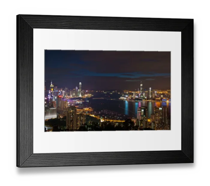 Framed Print : Hong Kong city view from east side Framed Print : Hong Kong city view from east side