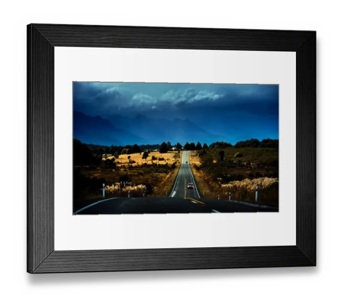 Framed Print : Countryside road Framed Print : Countryside road