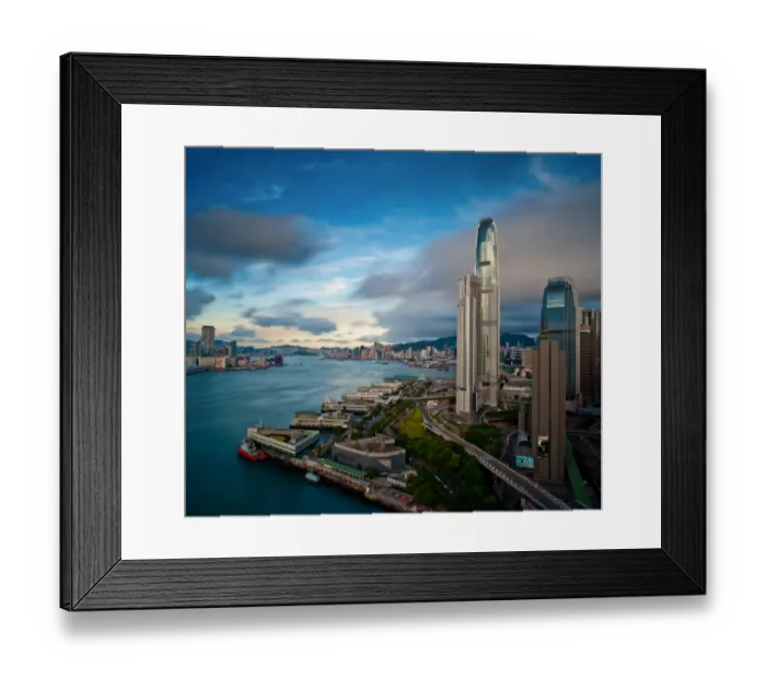 Framed Print : Hong kong victoria bay Framed Print : Hong kong victoria bay