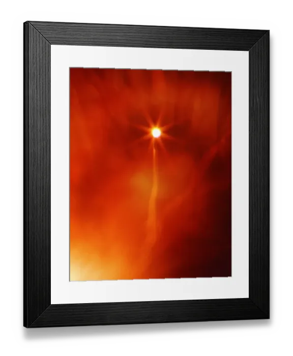 Framed Print : Fibre optic cable against red background, close-up Framed Print : Fibre optic cable against red background, close-up