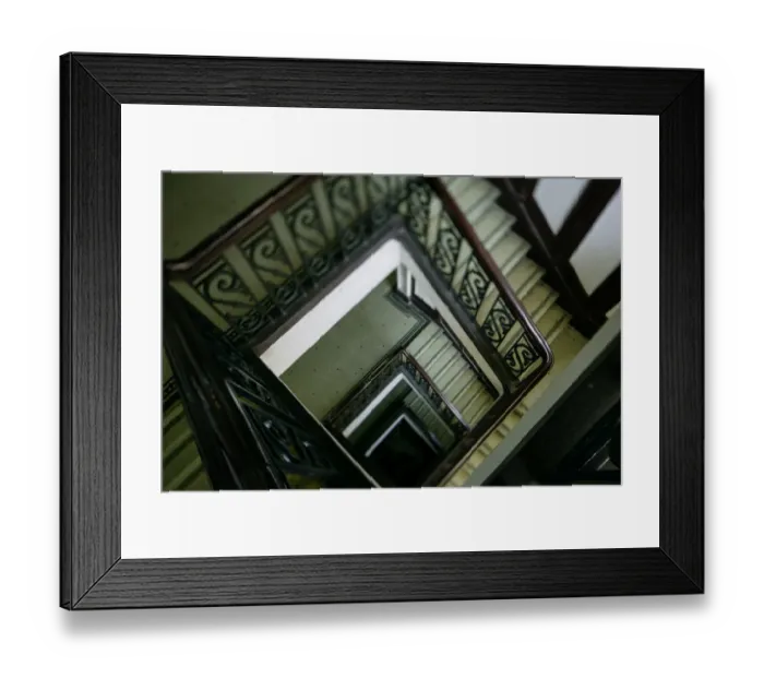 Framed Print : Spiral staircase Framed Print : Spiral staircase