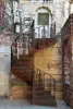 Spiral Stairway Photo Cushion