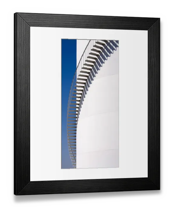 Framed Print : Stairway to Vertical