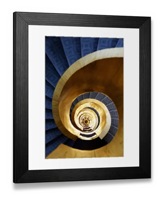 Framed Print : Spiral stairs Framed Print : Spiral stairs