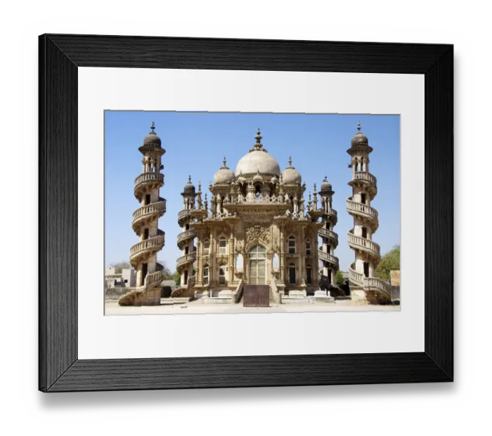 Framed Print : Bahauddin Makbara Framed Print : Bahauddin Makbara