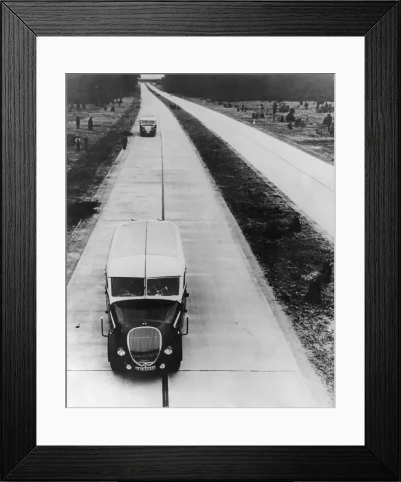 Framed Print : Berlin-Stettin Road Framed Print : Berlin-Stettin Road