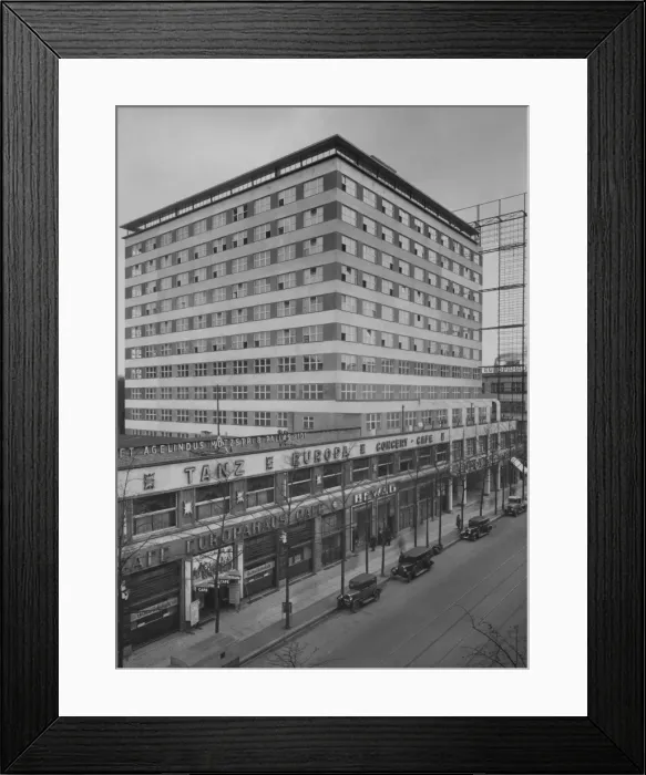 Framed Print : Europahaus Framed Print : Europahaus