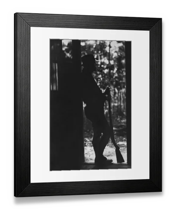 Framed Print : Guarding The Door Framed Print : Guarding The Door