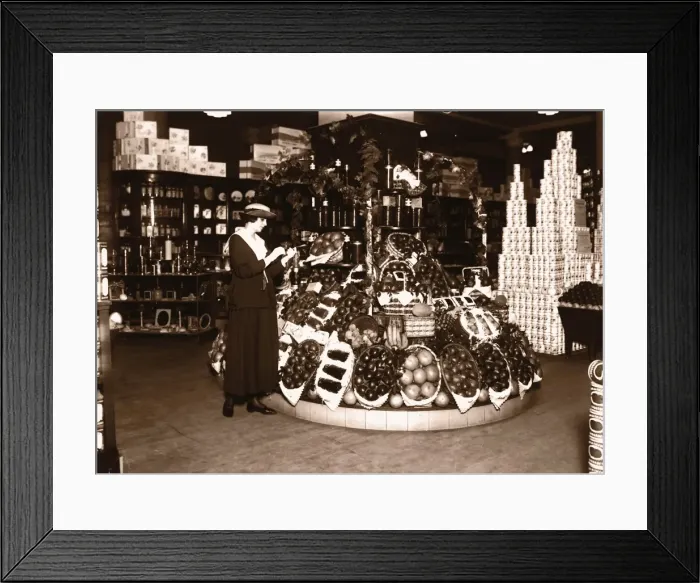 Framed Print : Woman in Supermarket Framed Print : Woman in Supermarket