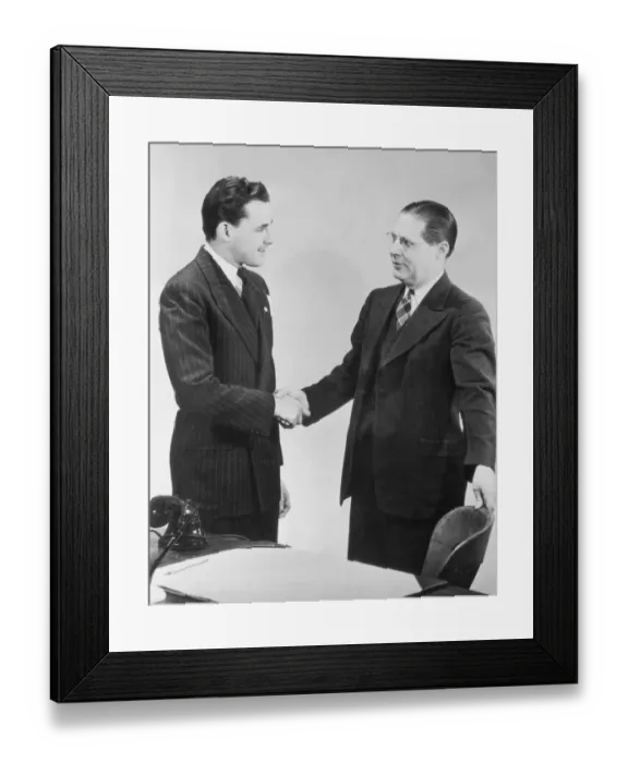 Framed Print : Down To Business