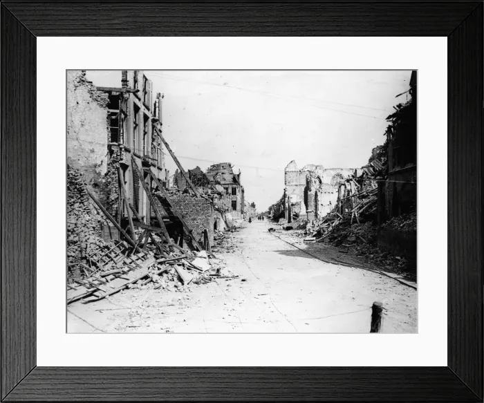 Framed Print : Ruins In Belgium Framed Print : Ruins In Belgium
