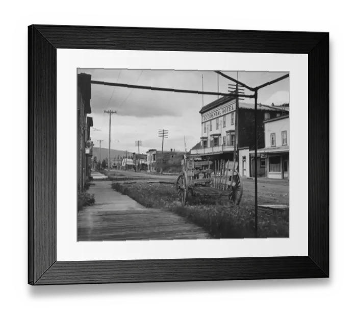 Framed Print : Dawson, Yukon Territory Framed Print : Dawson, Yukon Territory