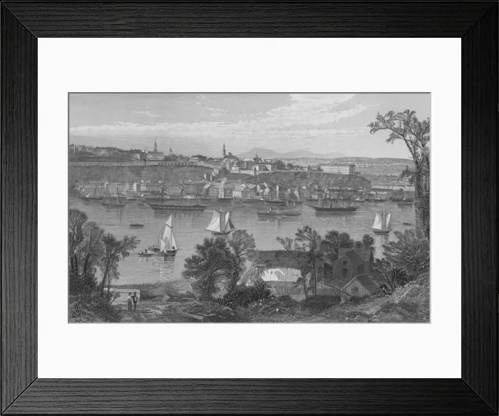 Framed Print : Quebec, Canada