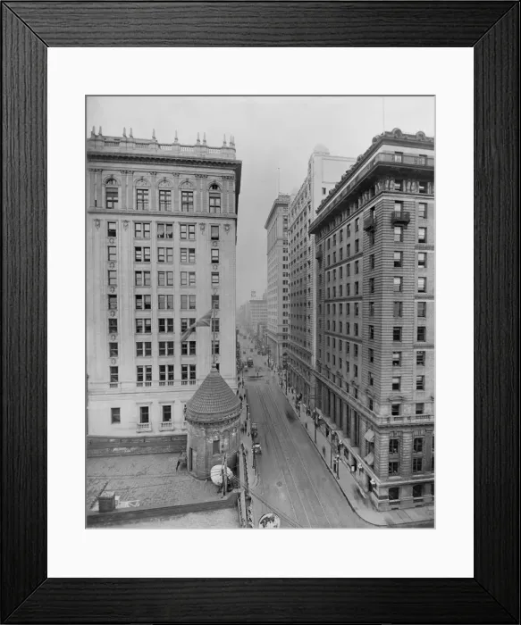 Framed Print : King Street West, Toronto Framed Print : King Street West, Toronto