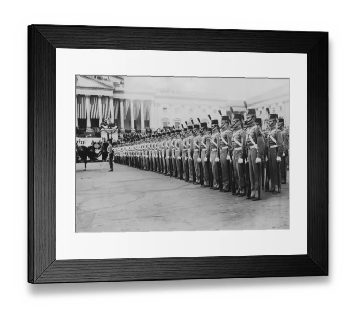 Framed Print : Woodrow Wilson Inauguration Framed Print : Woodrow Wilson Inauguration
