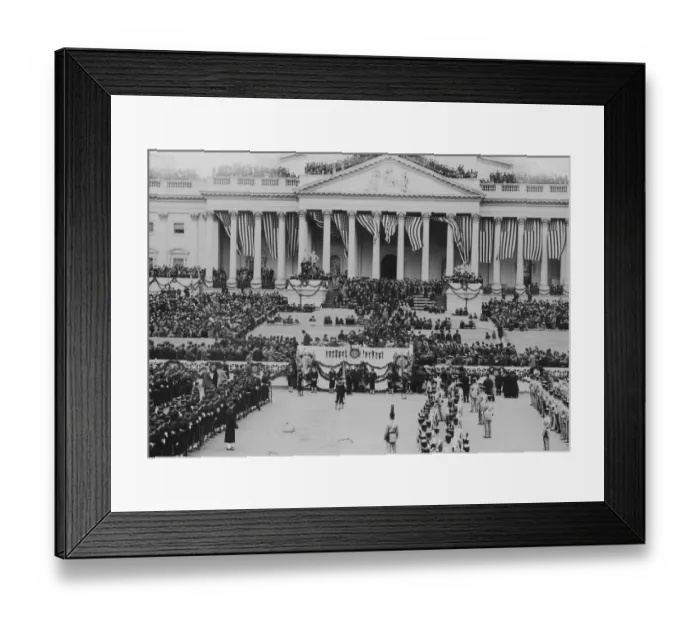 Framed Print : Woodrow Wilson Inauguration