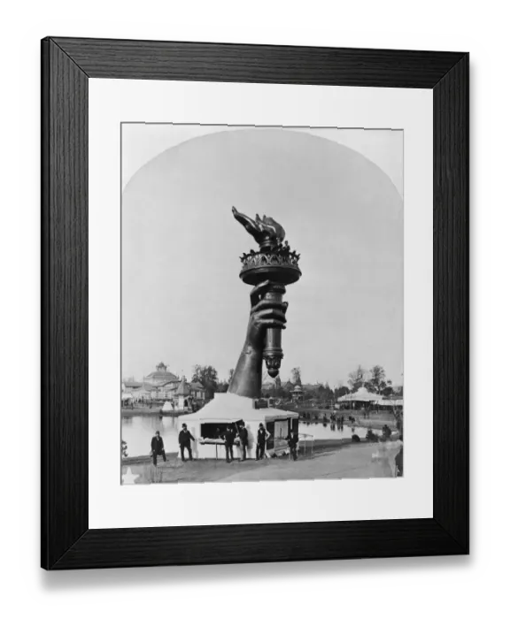 Framed Print : Libertys Torch In Philadelphia Framed Print : Libertys Torch In Philadelphia