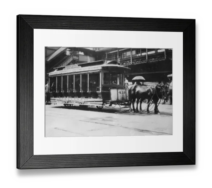 Framed Print : New York Tram Framed Print : New York Tram