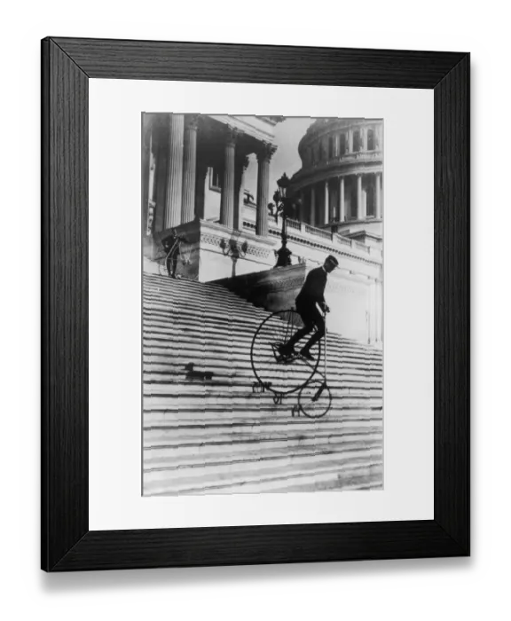 Framed Print : Capitol Prank Framed Print : Capitol Prank
