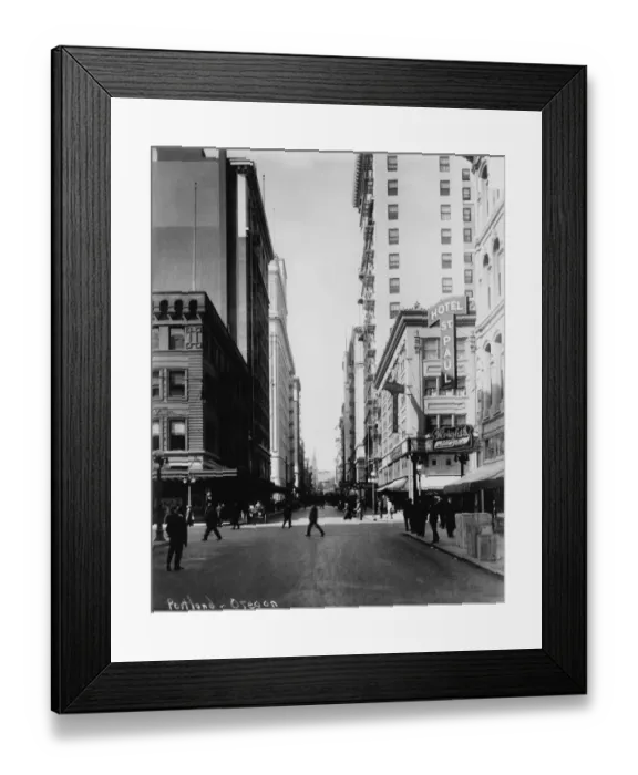 Framed Print : Portland Oregon Framed Print : Portland Oregon