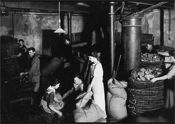Industry. A scene of industry, circa 1900. (Photo by FPG / Hulton Archive / Getty Images)