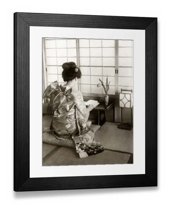 Framed Print : Japanese Lady Framed Print : Japanese Lady