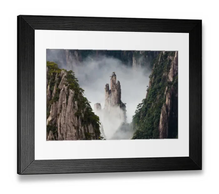 Framed Print : Huang Shan, Anhui Province, China Framed Print : Huang Shan, Anhui Province, China