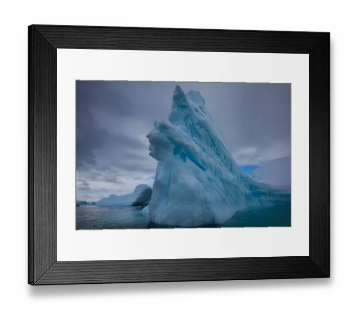 Framed Print : Icebergs, Antarctica Framed Print : Icebergs, Antarctica