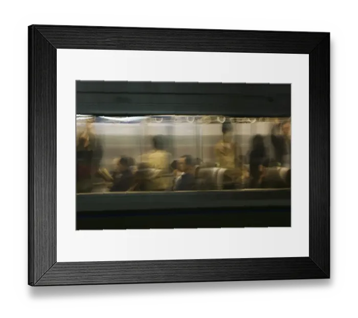 Framed Print : Subway, Blurred motion, Tokyo, Honshu, Japan Framed Print : Subway, Blurred motion, Tokyo, Honshu, Japan