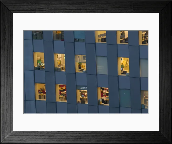 Framed Print : Office building detail, Shinjuku, Tokyo, Honshu, Japan Framed Print : Office building detail, Shinjuku, Tokyo, Honshu, Japan