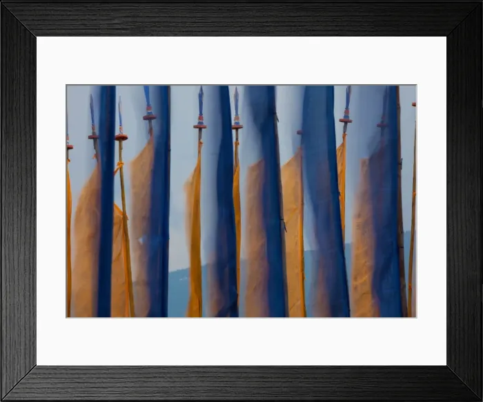 Framed Print : Prayer flags, Paro Valley, Bhutan Framed Print : Prayer flags, Paro Valley, Bhutan