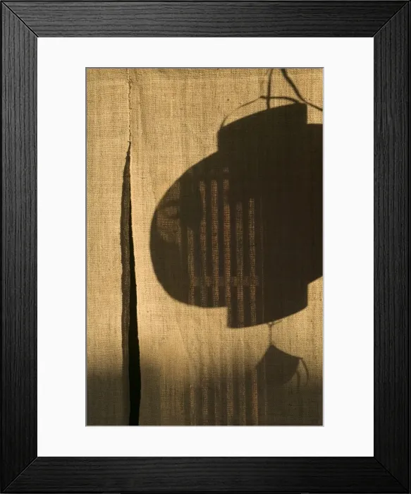Framed Print : Shadow of lantern outside restaurant, Kyoto, Honshu, Japan Framed Print : Shadow of lantern outside restaurant, Kyoto, Honshu, Japan