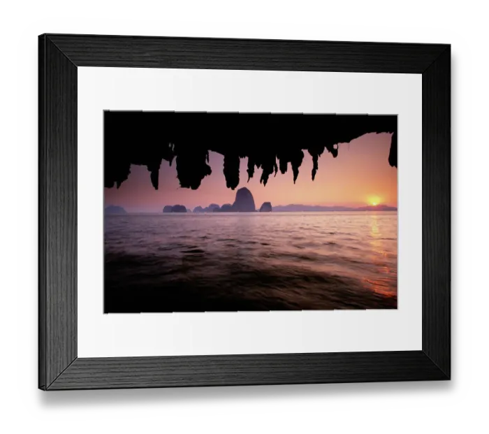 Framed Print : Thailand, Karst Islands, Andaman Sea, Ao Phangnga National Park Framed Print : Thailand, Karst Islands, Andaman Sea, Ao Phangnga National Park