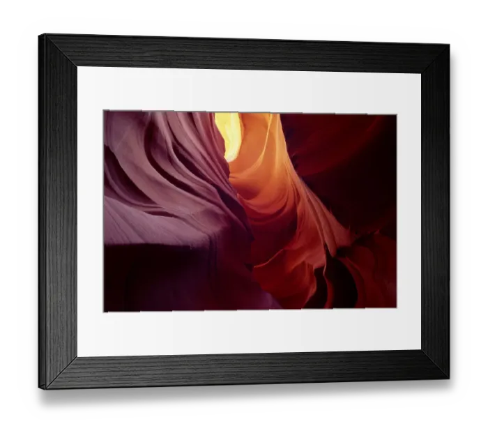 Framed Print : Usa, Arizona, Paria Canyon, Slot Canyon