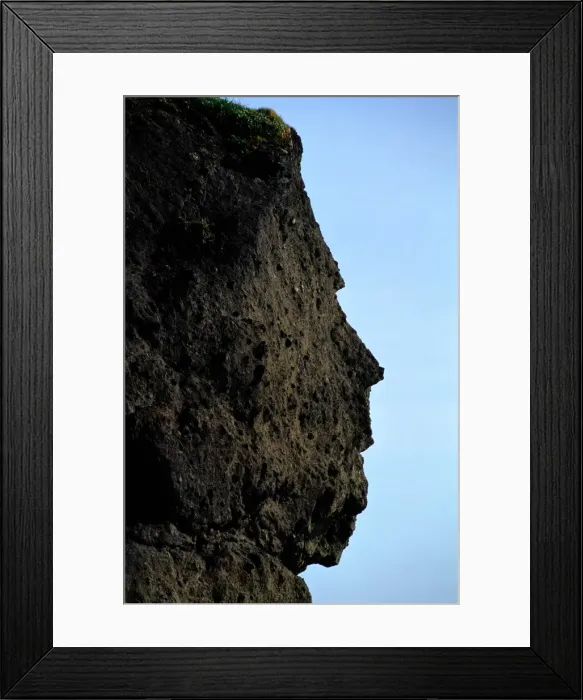 Framed Print : Washington, Olympic Nat. Park, haystack rock (close-up) Framed Print : Washington, Olympic Nat. Park, haystack rock (close-up)