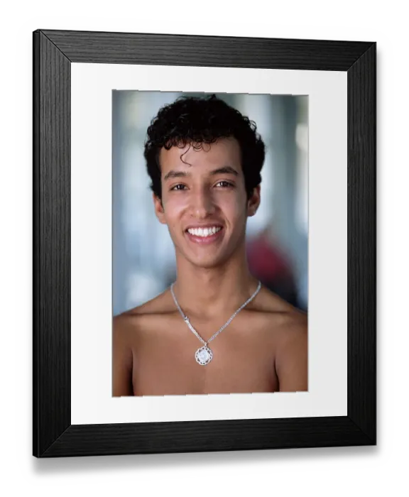 Framed Print : Young man, Havana, Cuba, portrait Framed Print : Young man, Havana, Cuba, portrait