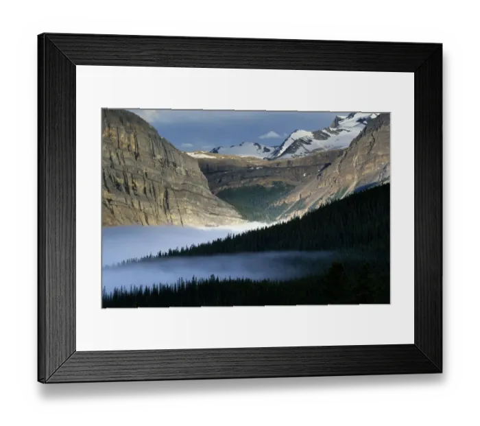 Framed Print : Landscape of Banff National Park, Canada
