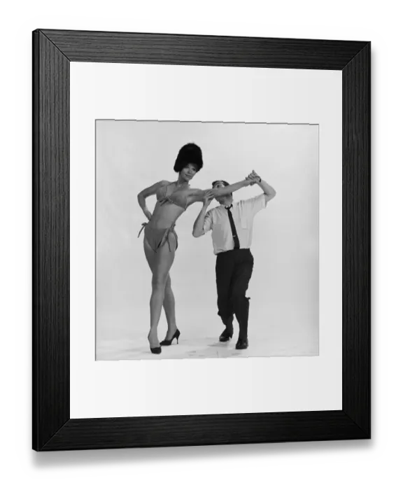 Framed Print : Man biting womans arm Framed Print : Man biting womans arm