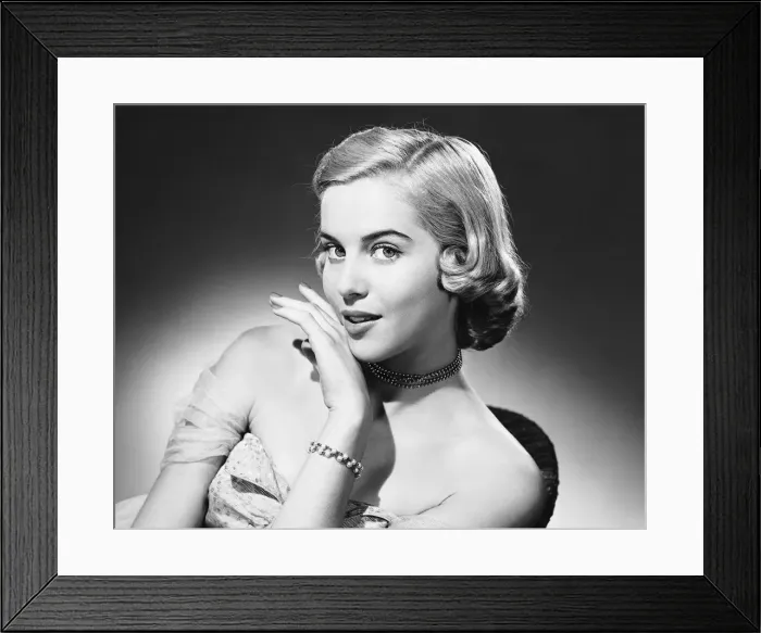 Framed Print : Woman posing