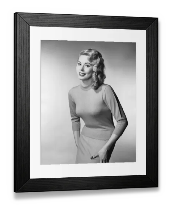 Framed Print : Woman standing Framed Print : Woman standing