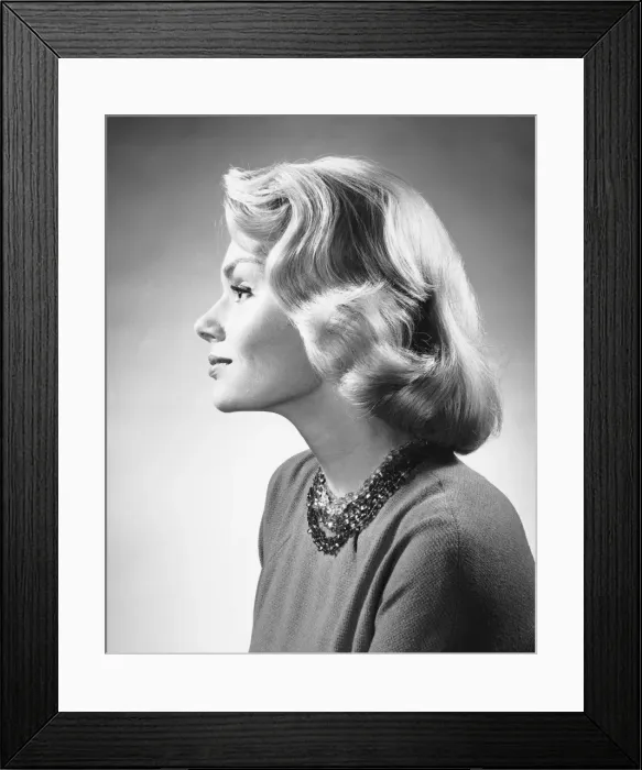 Framed Print : Woman posing