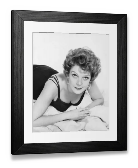 Framed Print : Woman in cocktail dress Framed Print : Woman in cocktail dress