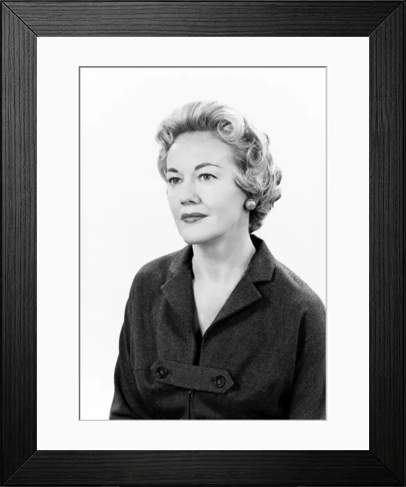 Framed Print : Studio shot of mature woman Framed Print : Studio shot of mature woman
