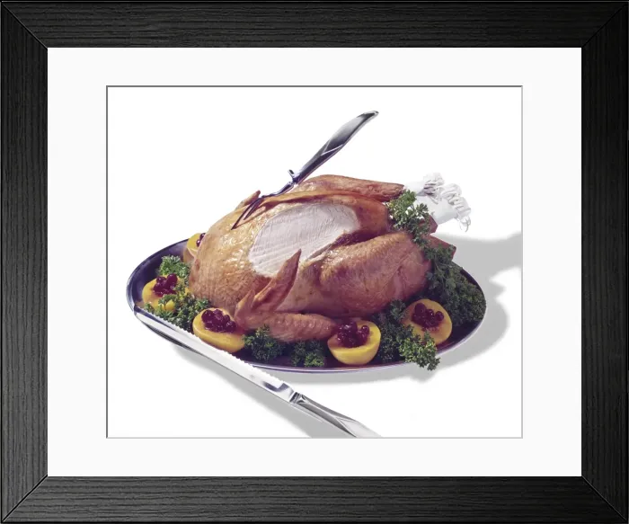 Framed Print : Carving Turkey Framed Print : Carving Turkey