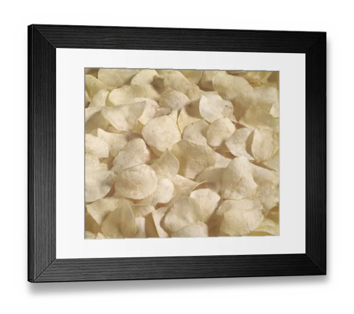 Framed Print : Potato Chips Framed Print : Potato Chips